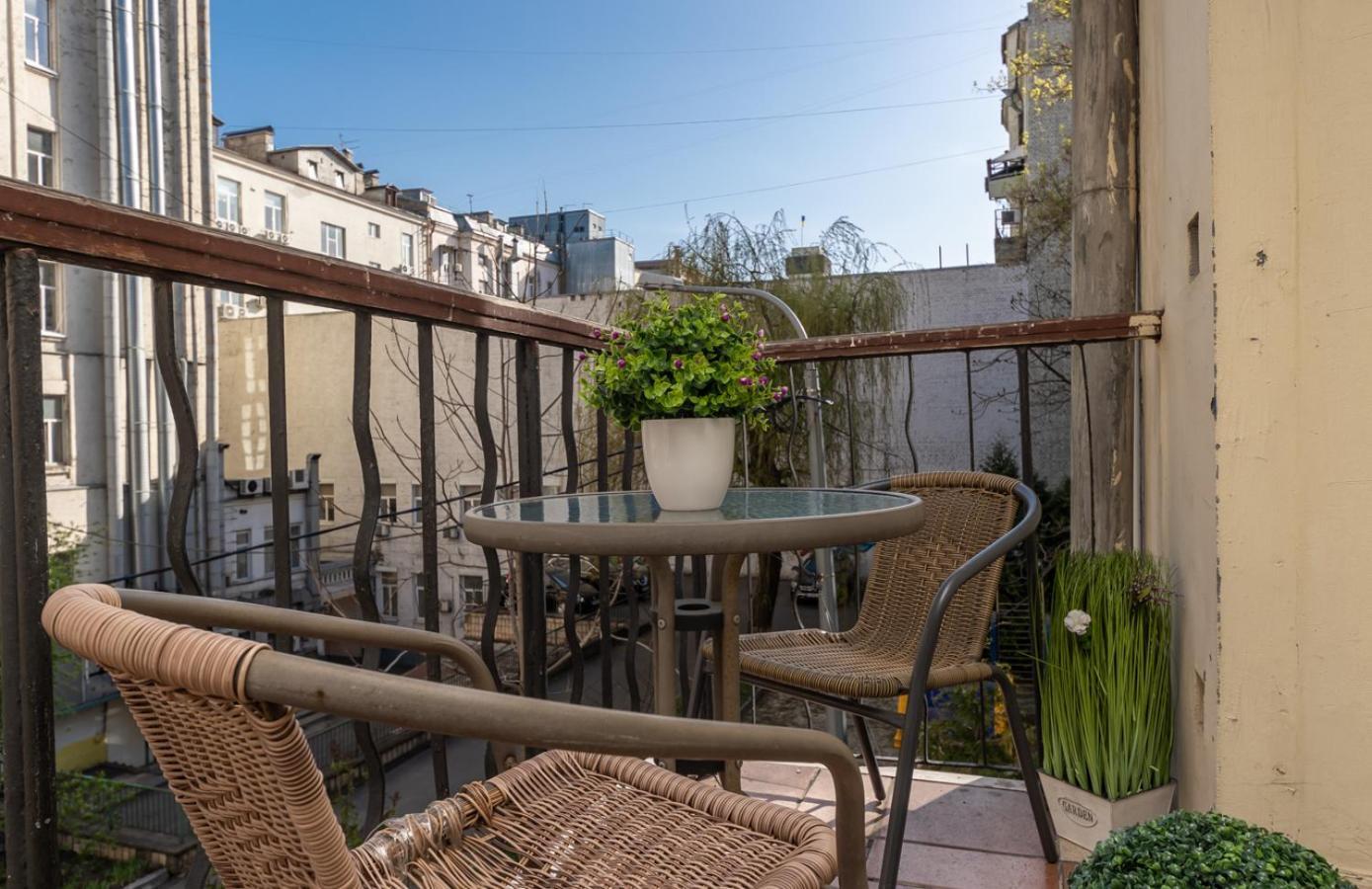 Apartment On Maidan, Khreschatyk 4 Street Kiev Exterior foto